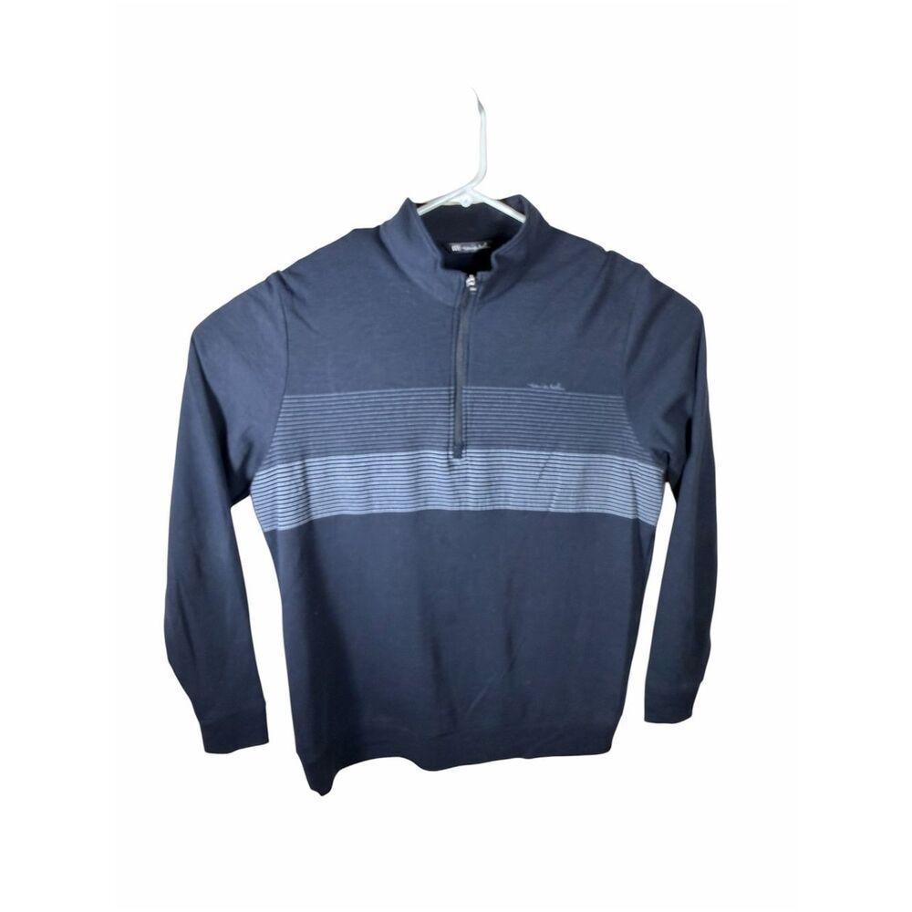 Travis Matthew Mens XL Gray 1/4 Zip Cotton Pullover
